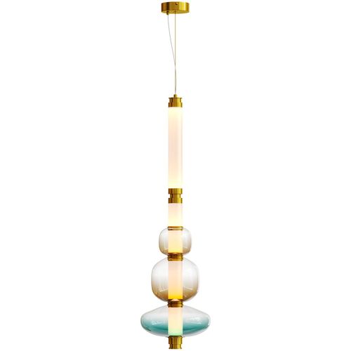 Lampe Suspendue En Cristal - LED - Greya Bleu