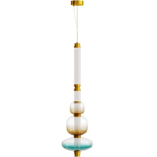 Lampe Suspendue En Cristal - LED - Greya Bleu