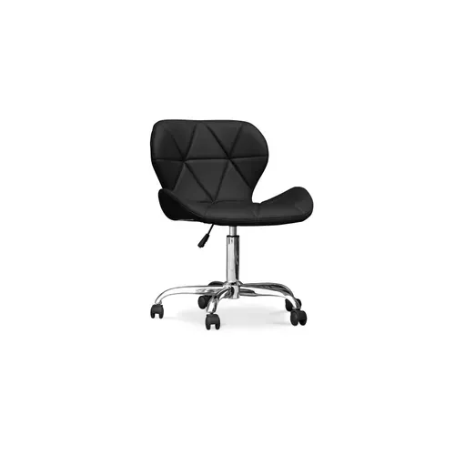 Chaise De Bureau Rembourrée Pu - Winka Fuchsia