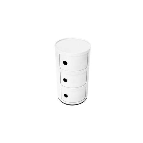 Armoire De Stockage - 3 Tiroirs - New Bili 3 Noir