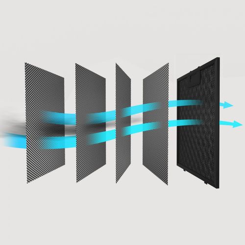 Cdhflat60vnn Hotte Aspirante 60cm 750m³/h 3 Vitesses Classe A++