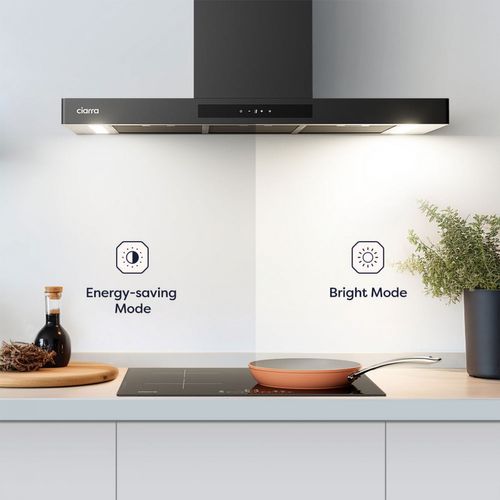 Hotte Aspirante Murale Intelligente Cbcb9102p-ow 90 Cm Wifi Et Contrôle Tactile