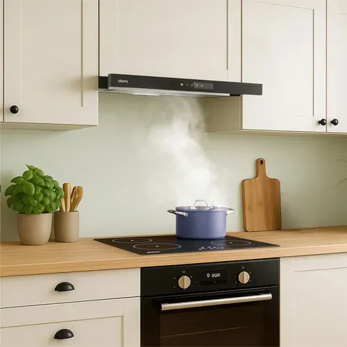 Hotte Escamotable Cbcb6909a-ow 60cm Hotte Tiroir Encastrable Classe A+, Tactile, LED