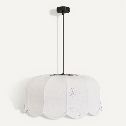 Suspension Lampe Beige En Lin – Naturel Et Intemporel – Drýma Beige