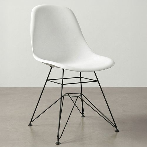 Chaise De Salle À Manger Avec Pieds En Métal – Design Moderne – Brielle Mauve