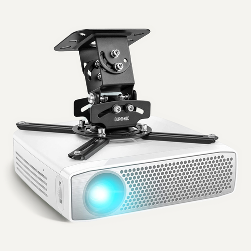 Pb03xb Support Vidéoprojecteur Universel Inclinable - Charge Maximale 13,6 Kg - Installation Plafond