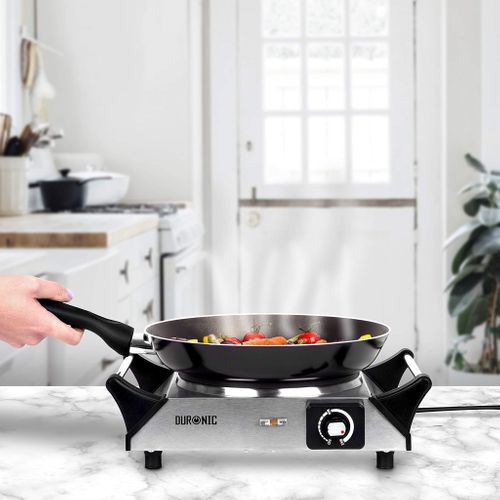 Hp1 Ss Plaque De Cuisson Chauffante électrique Avec Foyer En Fonte De 20 Cm - 1500w