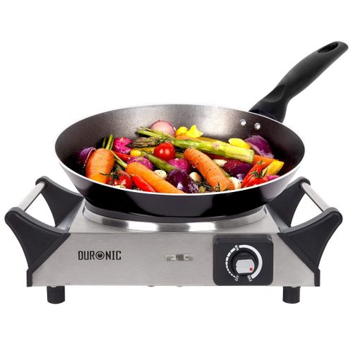 Hp1 Ss Plaque De Cuisson Chauffante électrique Avec Foyer En Fonte De 20 Cm - 1500w
