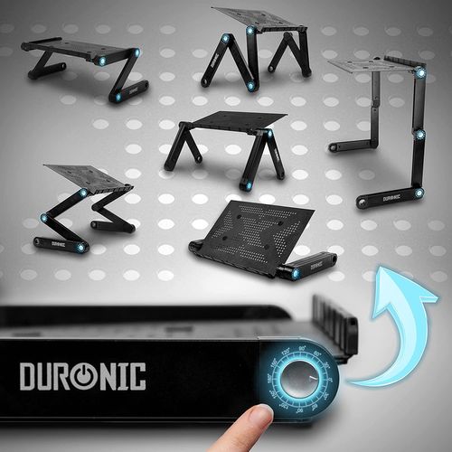 Dml121 Support Pour Ordinateur Portable - Pliable Et Réglable Avec 6 Articulations