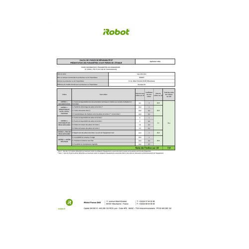 Aspirateur Robot Programmable - Roomba S9+