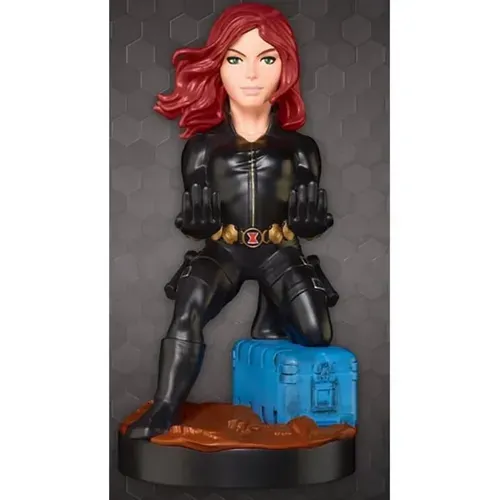 Figurine Black Widow - Support et Chargeur Pour Manette Et Smartphone - Exquisite Gaming
