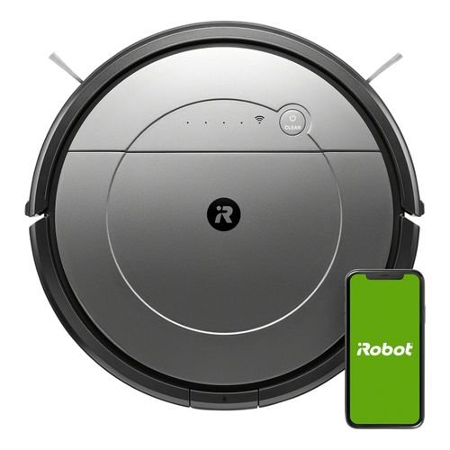Aspirateur Robot connecté 2 En 1 Roomba Combo R113840 - Home Base - 3 Modes De Lavage - Bac 450ml