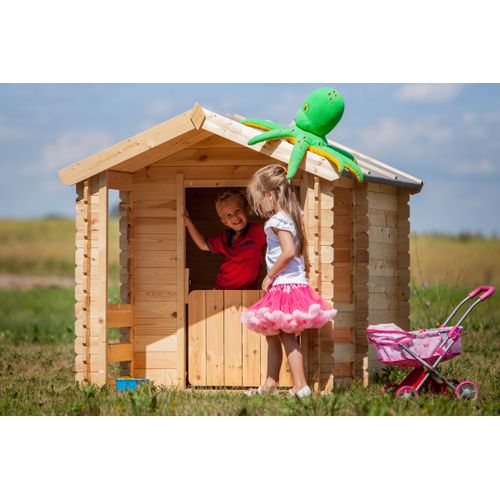 Maison En Bois Pour Enfants - M501 -  182x146xh145cm/1.1m2