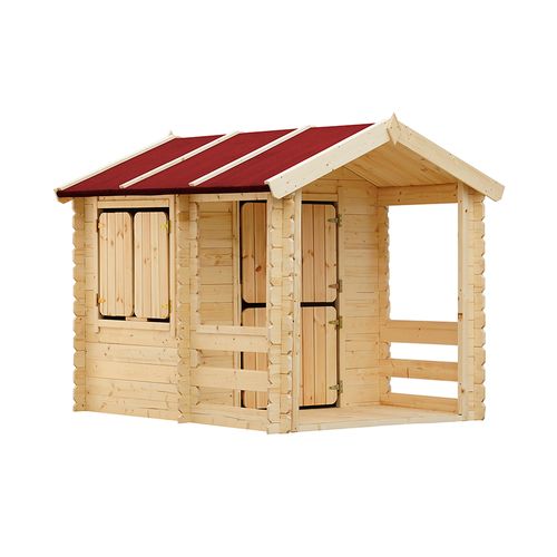 Maison En Bois Pour Enfants - M501 -  182x146xh145cm/1.1m2