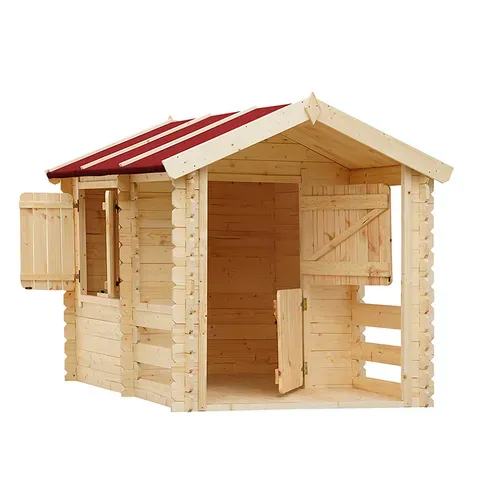 Maison En Bois Pour Enfants - M501 -  182x146xh145cm/1.1m2