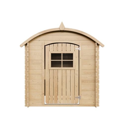 Maison En Bois Pour Enfants Sans Plancher - M505-1 - 112x146xh145cm/1.1m2
