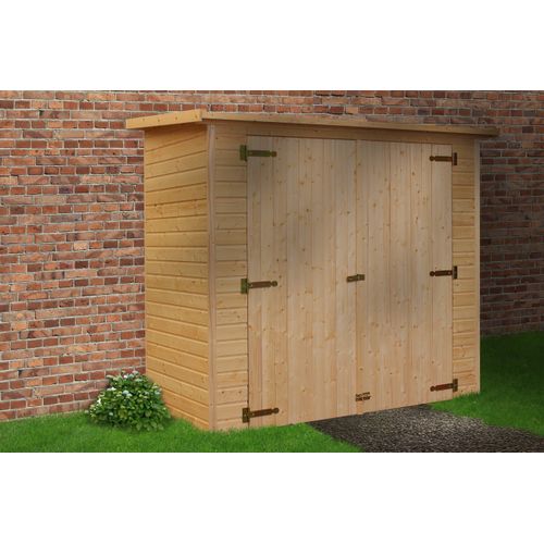 M348 - Abri De Jardin En Bois 2,1 M2 - Abri De Jardin Sans Sol - Remise à Outils