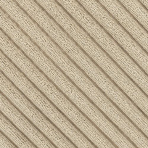 Pouf Poire Dalton Inclinable Velours Côtelé Beige Galet, Salon, Chambre, 90x84x73cm