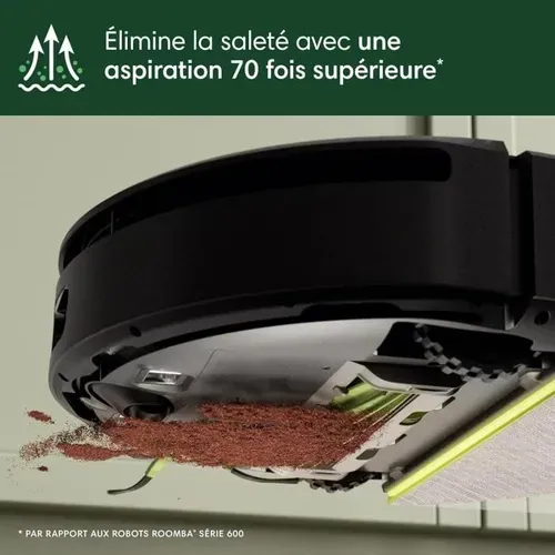 Aspirateur Robot Irobot Roomba 205 Dustcompactor Noir