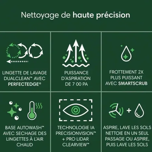 Aspirateur robot laveur IROBOT N185240