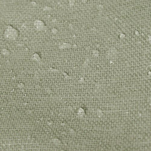 Pouf Canapé De Jardin Modulable Zen 3 Places En Oléfine Imperméable, Vert Sauge