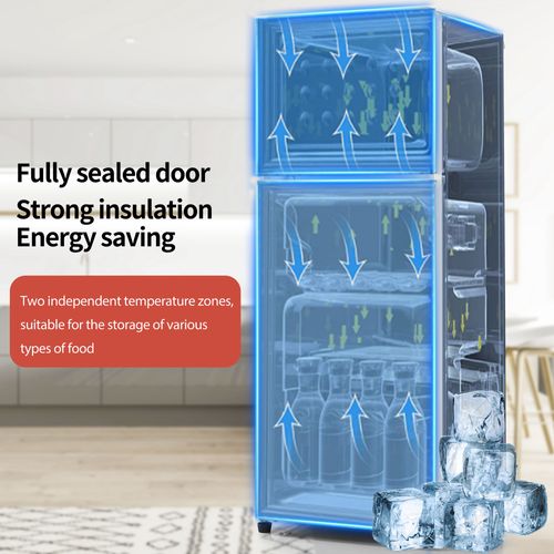 Réfrigérateur 2 Portes Compact 92 Litres - Largeur 45.5 x Hauteur 105,5 cm