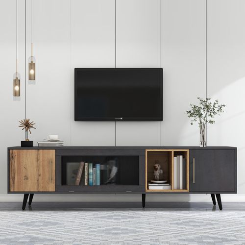 Meuble TV Avec 3 Portes 200 X 40 X 55.5cm