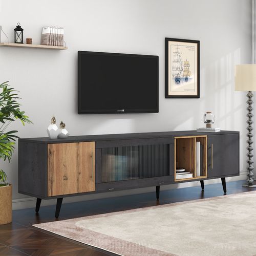 Meuble TV Avec 3 Portes 200 X 40 X 55.5cm
