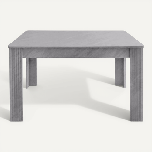 Table à Manger 116 X 65 X 75cm En Gris