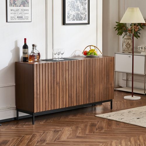 Buffet Avec 3 Portes Marron