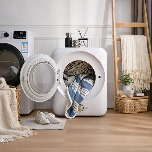 Mini Sèche-linge à Évacuation 3 Kg – Compact Et Pratique Blanc