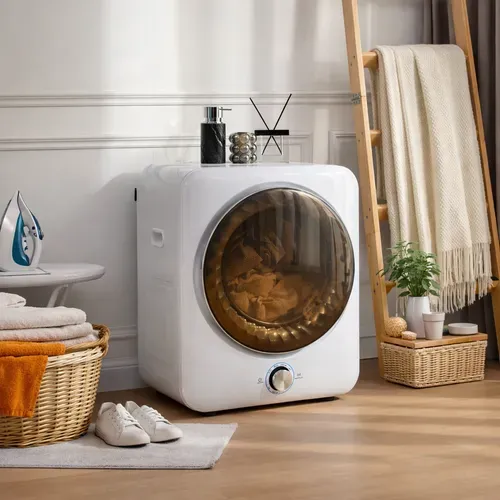 Mini Sèche-linge à Évacuation 3 Kg – Compact Et Pratique Blanc