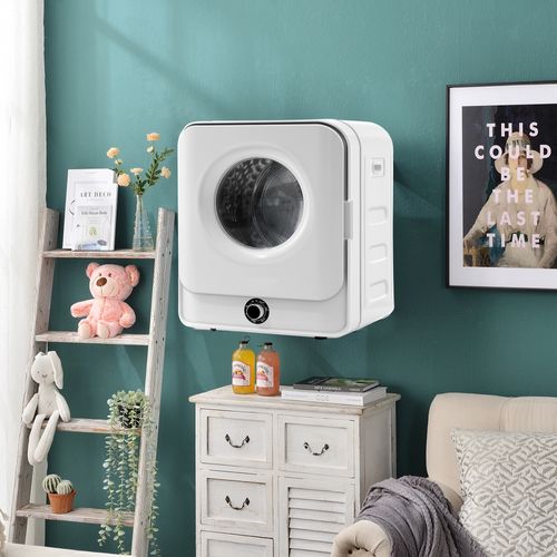 Mini Sèche-linge à Évacuation 3 Kg – Compact Et Pratique Blanc