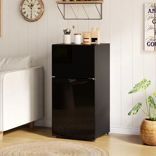 Mini Réfrigérateur Cube Noir 22+38l