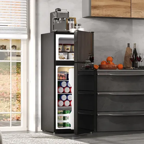 Mini Réfrigérateur Cube Noir 28+64l