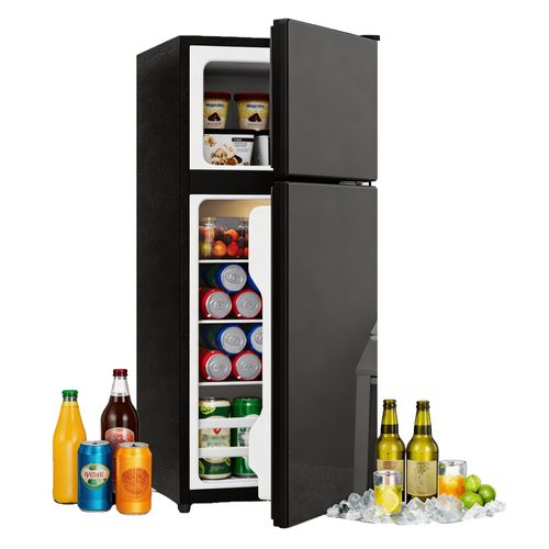 Mini Réfrigérateur Cube Noir 28+64l