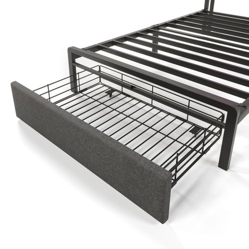 Lit Enfant 90 X 200 Cm Avec Chargement USB, LED Et 1 Tiroir