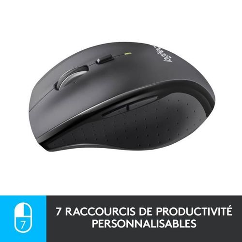 Souris - Sans Fil - M705 Marathon - Gris