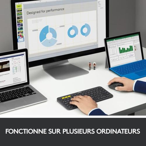 Souris - Sans Fil - M720 Triathlon - Noir