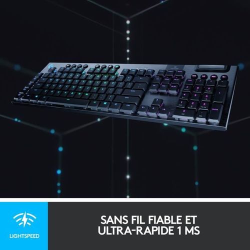 Clavier Gaming Mécanique - G915 Lightspeed Rvb - Gl Tactile Switch