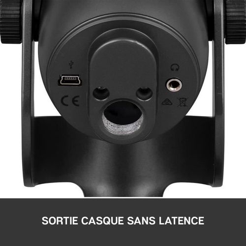 Microphone Usb - Blue Yeti - Pour Enregistrement, Streaming, Gaming, Podcast Sur PC Ou Mac - Noir