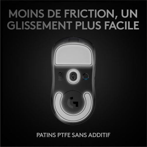 Souris Gaming Sans Fil G Pro X Superlight 16.000 Dpi Noir