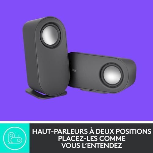 Haut Parleurs Sans Fil Bluetooth  Z407 Pour PC Noir