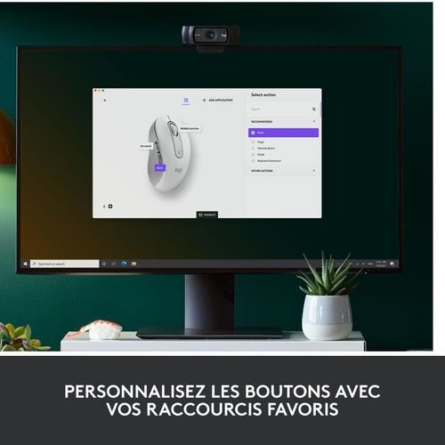 Souris - Sans Fil - Signature M650 L - Blanc - Droitier