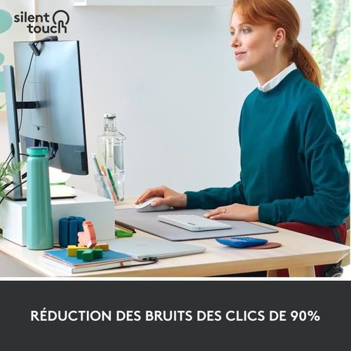 Souris - Sans Fil - Signature M650 L - Blanc - Droitier