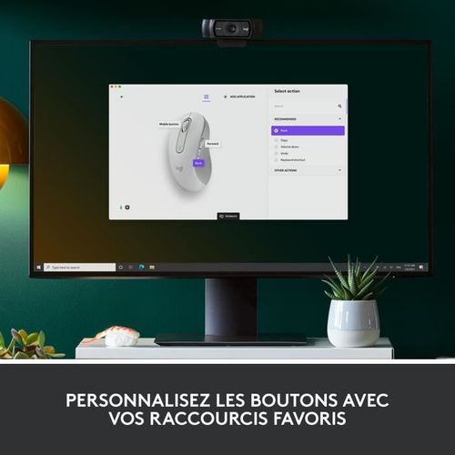 Souris Sans Fil Signature M650 L - Gauche - Pour Mains Larges, Silencieuse, Bluetooth