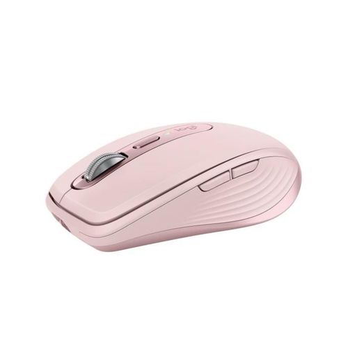 Souris Logitech Mx Anywhere 3s - Compacte - Defilement Rapide - Suivi Toute Surface En 8k Dpi - Rose