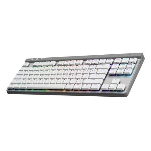 Clavier Gamer - Sans Fil - Logitech G  - G515 Lightspeed Tkl - Switch Gl Tactile - Azerty - Blanc