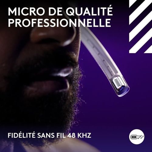 Casque Gamer Sans Fil - G - Astro A50 Lightspeed Pro-g Graphene - Xbox, Ps5, Switch, PC/mac - Blanc