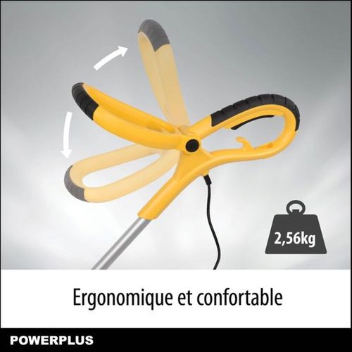 Coupe-bordures électrique 500 W, 320 Mm, Manche Télescopique En Aluminium